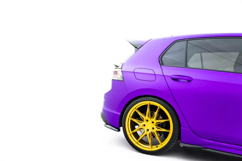 Maxton Design Diffusor Flaps V.8 für VW Golf 8 R / Golf 8 R Facelift Hochglanz schwarz – Ansicht 3