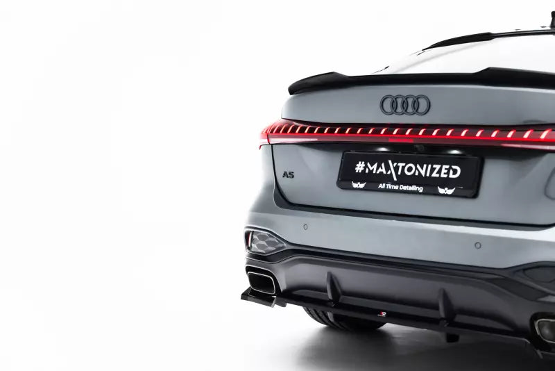 Maxton Design Heckdiffusor für Audi A5 S-Line Limousine / Avant B10 Hochglanz schwarz – Ansicht 4