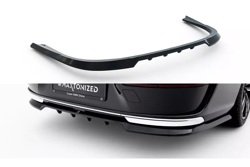 Maxton Design Heckdiffusor für BMW 7er G70 Hochglanz schwarz – Ansicht 2