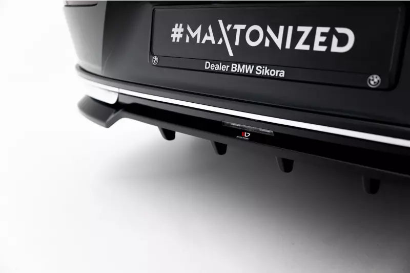 Maxton Design Heckdiffusor für BMW 7er G70 Hochglanz schwarz – Ansicht 4