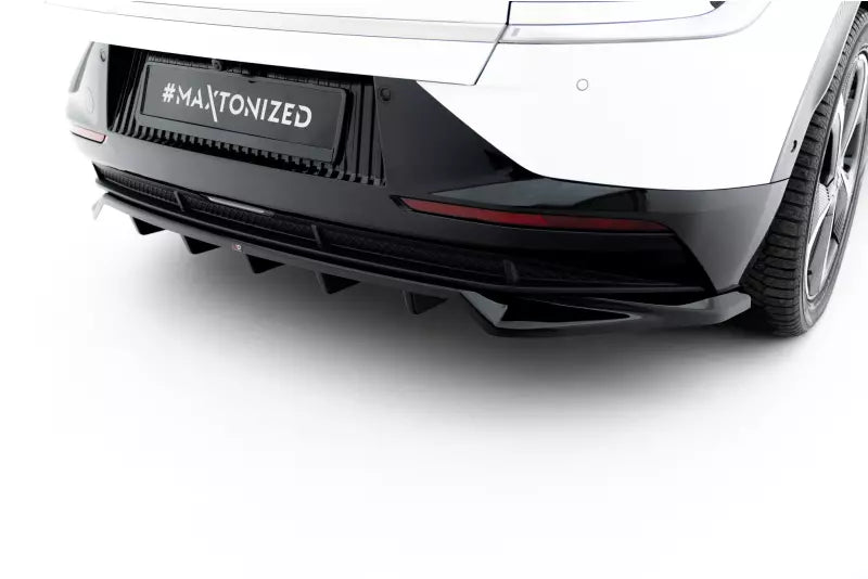 Maxton Design Heckdiffusor für Kia EV6 Mk1 Hochglanz schwarz – Ansicht 1