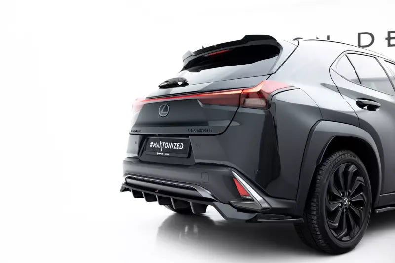 Maxton Design Heckdiffusor für Lexus UX F-Sport Mk1 Hochglanz schwarz – Ansicht 2