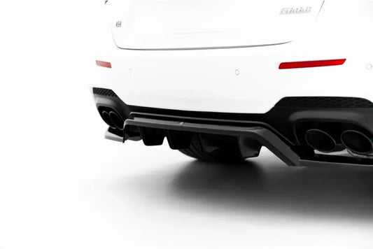 Maxton Design Heckdiffusor für Maserati Ghibli Modena Mk3 Facelift Hochglanz schwarz – Ansicht 1