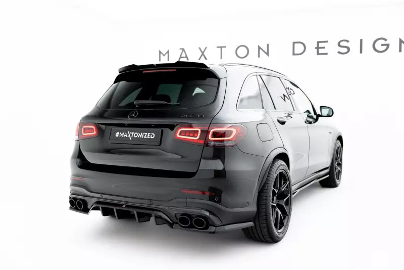 Maxton Design Heckdiffusor für Mercedes GLC 43 SUV X253 Facelift Hochglanz schwarz – Ansicht 2