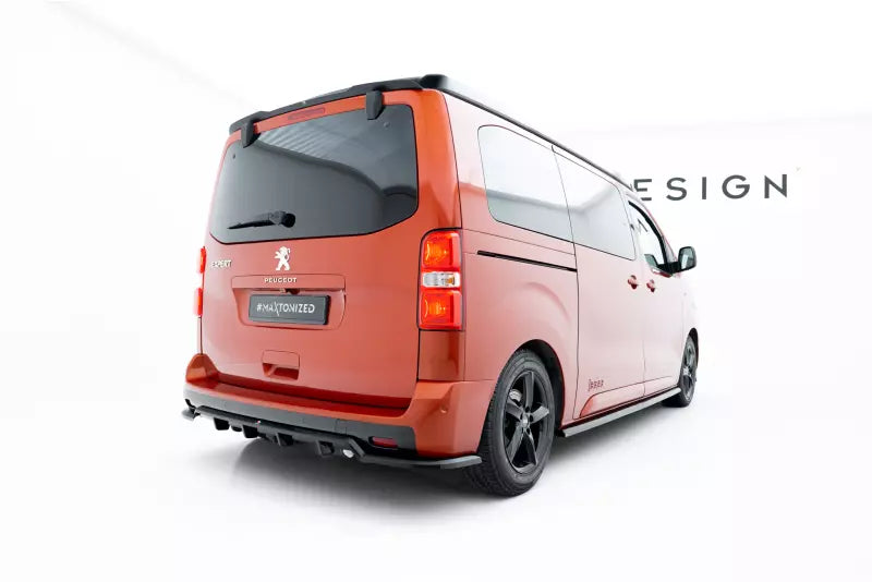 Maxton Design Heckdiffusor für Peugeot Expert Mk3 Hochglanz schwarz – Ansicht 3