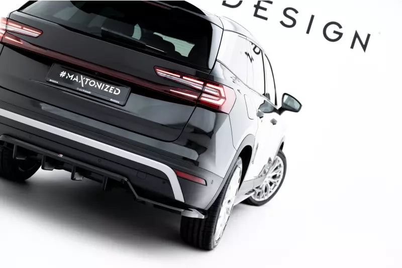 Maxton Design Heckdiffusor für Skoda Kodiaq Mk2 Hochglanz schwarz – Ansicht 2