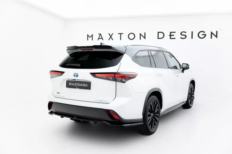 Maxton Design Heckdiffusor für Toyota Highlander Mk4 Hochglanz schwarz – Ansicht 3