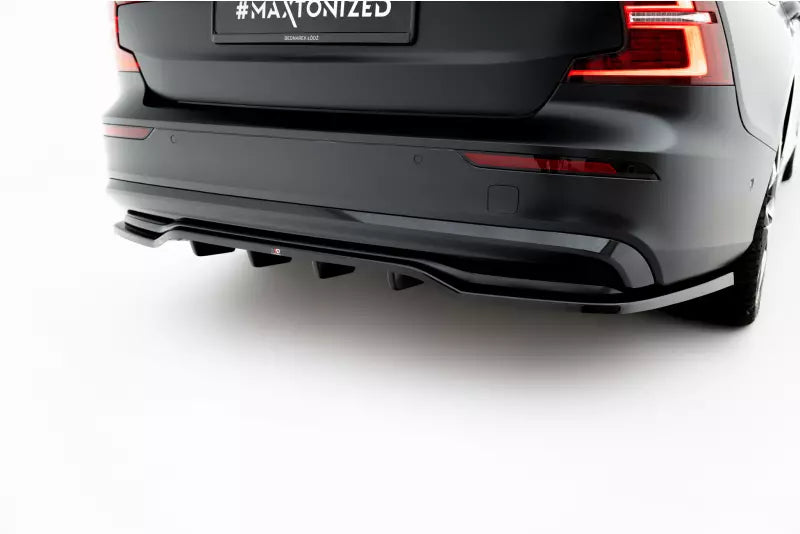 Maxton Design Heckdiffusor für Volvo S60/V60 R-Design Mk3 Hochglanz schwarz – Ansicht 3