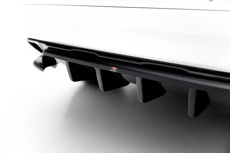 Maxton Design Heckdiffusor für Volvo XC60 Mk1 Facelift Hochglanz schwarz – Ansicht 1