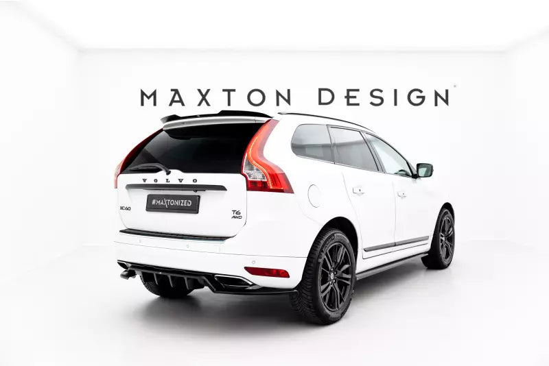 Maxton Design Heckdiffusor für Volvo XC60 Mk1 Facelift Hochglanz schwarz – Ansicht 2