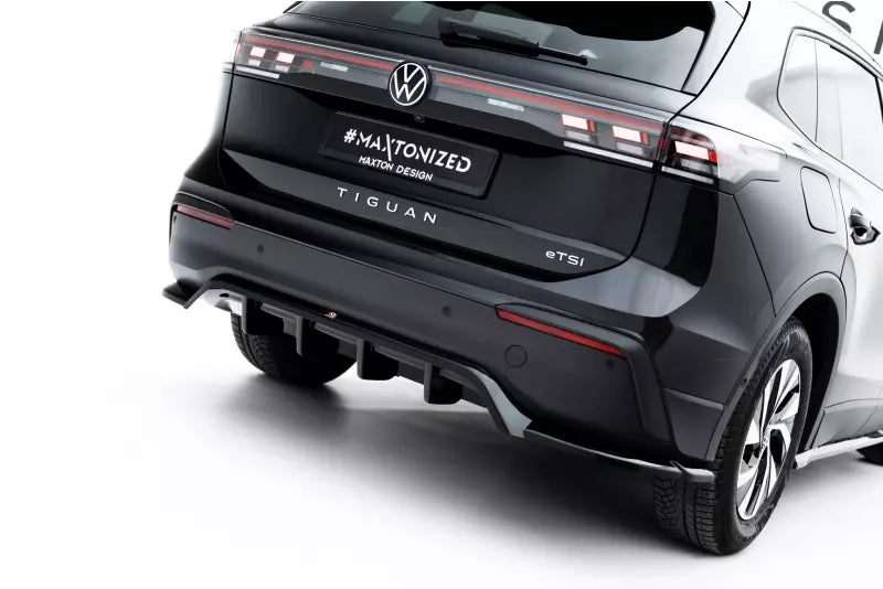 Maxton Design Heckdiffusor für VW Tiguan Mk3 Hochglanz schwarz – Ansicht 2