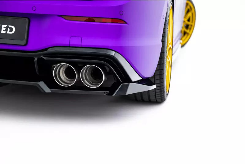Maxton Design Heckdiffusor V.2 für VW Golf 8 R / Golf 8 R Facelift Hochglanz schwarz – Ansicht 1