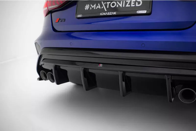 Maxton Design Heckdiffusor für Audi S3 Limousine 8Y Facelift – Ansicht 1