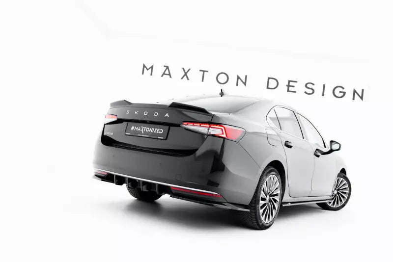Maxton Design Heckdiffusor für Skoda Superb Mk4 Hochglanz schwarz – Ansicht 4