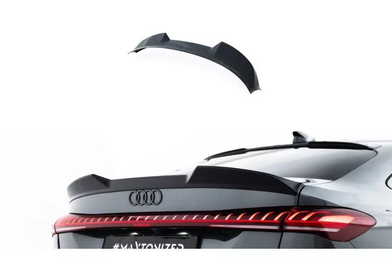 Maxton Design Heckspoiler 3D für Audi A5 S-Line / S5 Limousine B10 Hochglanz schwarz – Ansicht 2