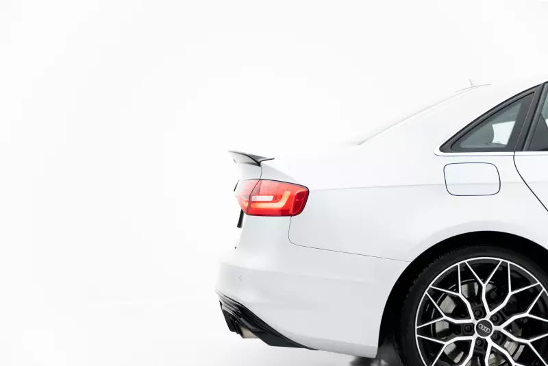 Maxton Design Heckspoiler 3D für Audi S4 Limousine B8 Facelift Hochglanz schwarz – Ansicht 4