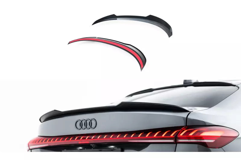 Maxton Design Heckspoiler Lippe für Audi A5 S-Line / S5 Limousine B10 Hochglanz schwarz – Ansicht 2