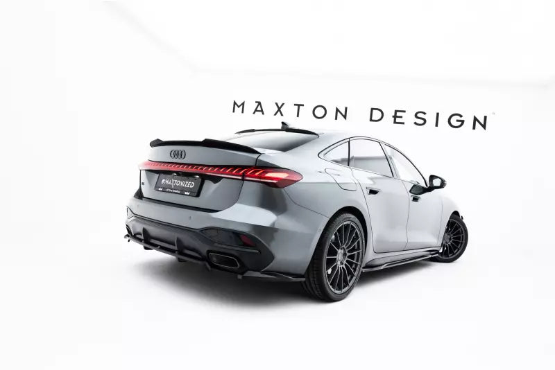 Maxton Design Heckspoiler Lippe für Audi A5 S-Line / S5 Limousine B10 Hochglanz schwarz – Ansicht 3