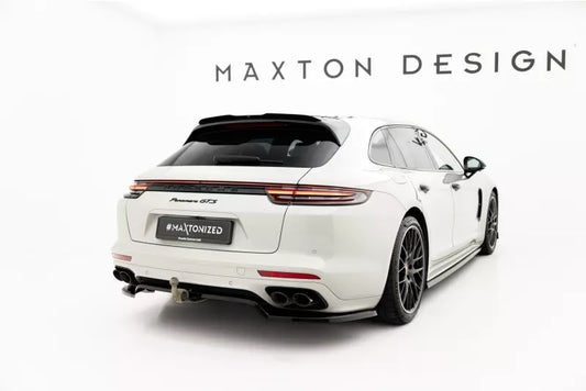 Maxton Design Heckspoiler Lippe für Porsche Panamera GTS Sport Turismo 971 Facelift Hochglanz schwarz – Ansicht 1