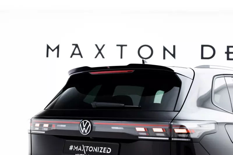 Maxton Design Heckspoiler Lippe für VW Tiguan Mk3 Hochglanz schwarz – Ansicht 2