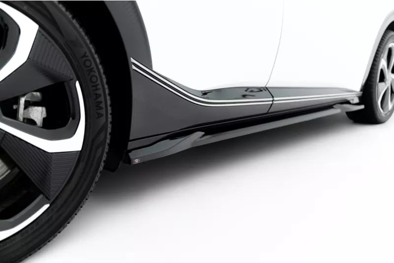 Maxton Design Seitenschweller (Paar) für Kia EV6 Mk1 Hochglanz schwarz – Ansicht 1