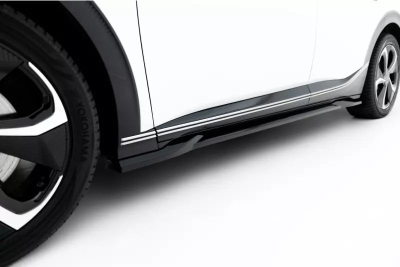 Maxton Design Seitenschweller (Paar) für Kia EV6 Mk1 Hochglanz schwarz – Ansicht 4