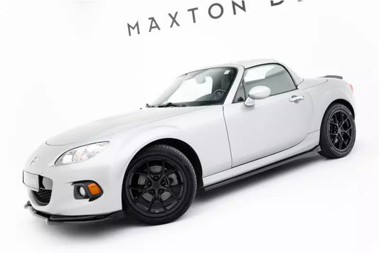 Maxton Design Seitenschweller (Paar) für Mazda MX-5 Mk3 Facelift Hochglanz schwarz – Ansicht 1