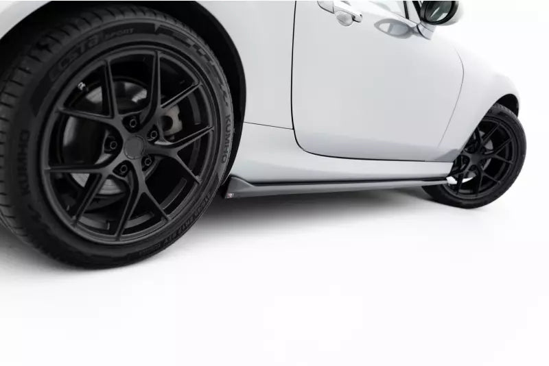 Maxton Design Seitenschweller (Paar) für Mazda MX-5 Mk3 Facelift Hochglanz schwarz – Ansicht 3