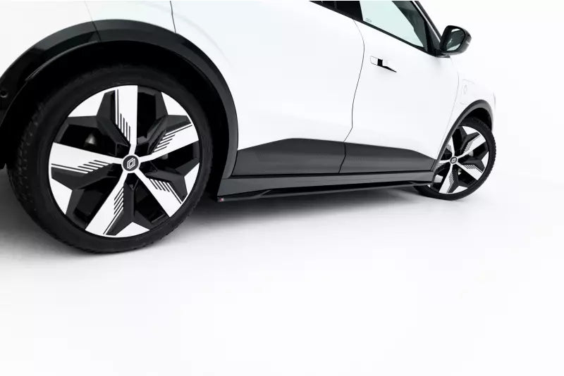 Maxton Design Seitenschweller (Paar) für Renault Megane E-Tech Electric Mk1 Hochglanz schwarz – Ansicht 3