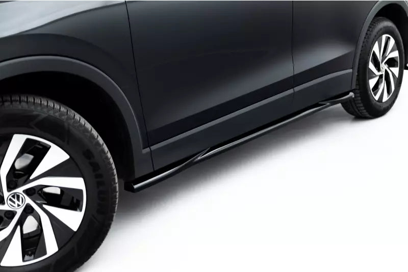Maxton Design Seitenschweller (Paar) für VW Tiguan Mk3 Hochglanz schwarz – Ansicht 2