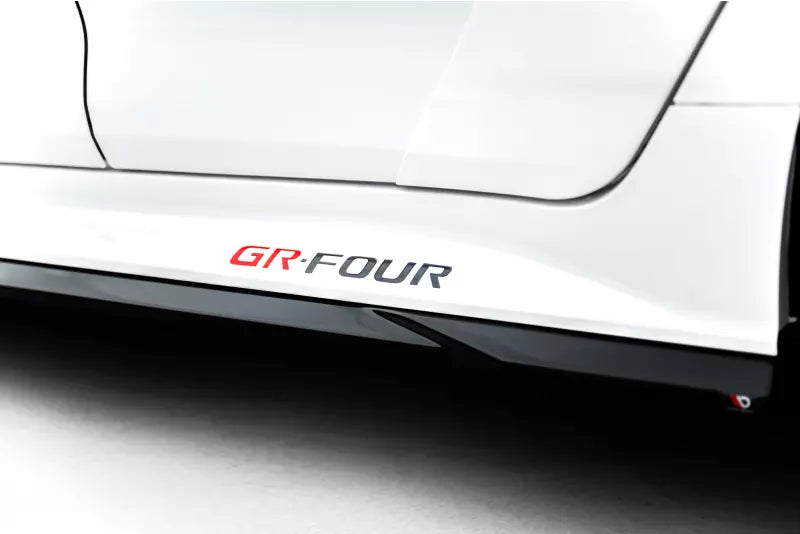 Maxton Design Seitenschweller (Paar) V.1 für Toyota GR Corolla Mk12 Hochglanz schwarz – Ansicht 4