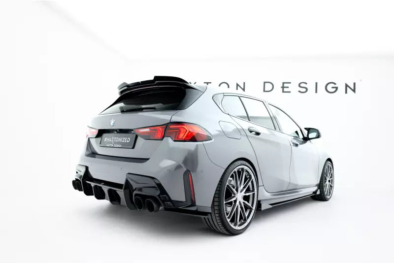 Maxton Design Street Pro Diffusor Flaps V.2 für BMW 1er M-Paket F70 Schwarz – Ansicht 3