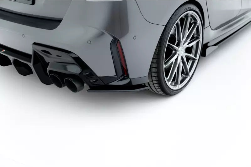 Maxton Design Street Pro Diffusor Flaps V.2 für BMW 1er M-Paket F70 Schwarz – Ansicht 4