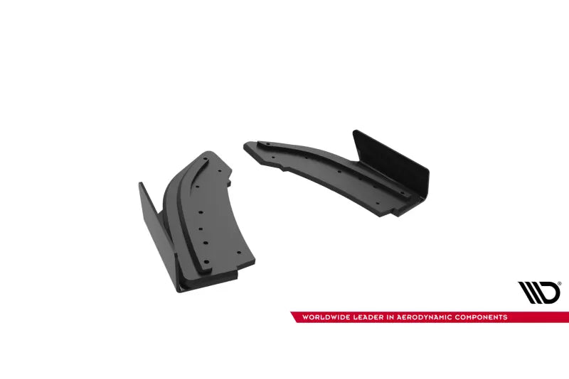 Maxton Design Street Pro Diffusor Flaps für Mazda 3 MPS Mk1 EU Version Schwarz mit Hochglanz Flaps – Ansicht 4
