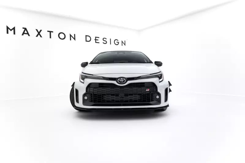 Maxton Design Street Pro Frontlippe für Toyota GR Corolla Mk12 Schwarz – Ansicht 1