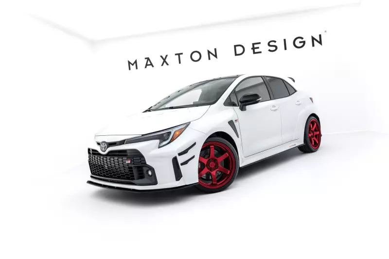 Maxton Design Street Pro Seitenschweller (Paar) für Toyota GR Corolla Mk12 Schwarz – Ansicht 2