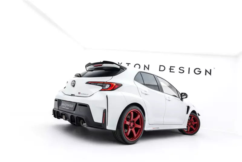 Maxton Design Street Pro Seitenschweller (Paar) für Toyota GR Corolla Mk12 Schwarz – Ansicht 4