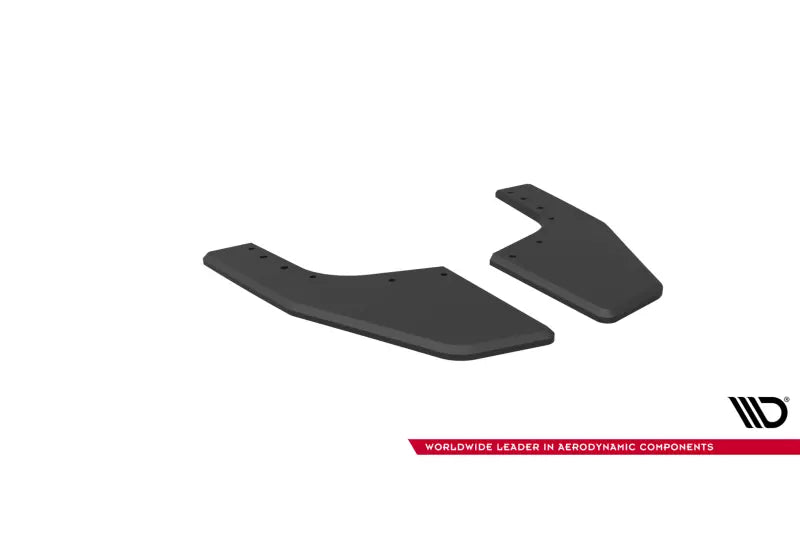 Maxton Design Street Pro Diffusor Flaps V.2 für VW Golf 8 R / VW Golf 8 R Facelift Schwarz – Ansicht 4
