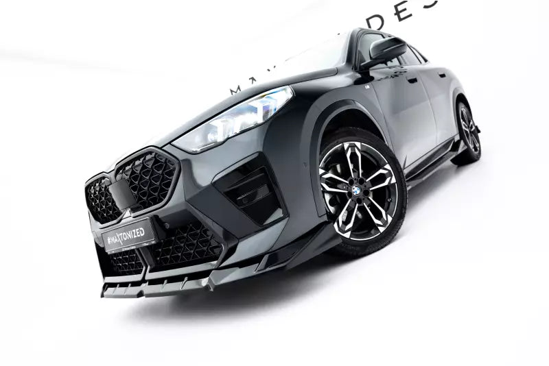 Maxton Design Frontlippe für BMW X2 M-Paket / iX2 U10 Hochglanz schwarz – Ansicht 2