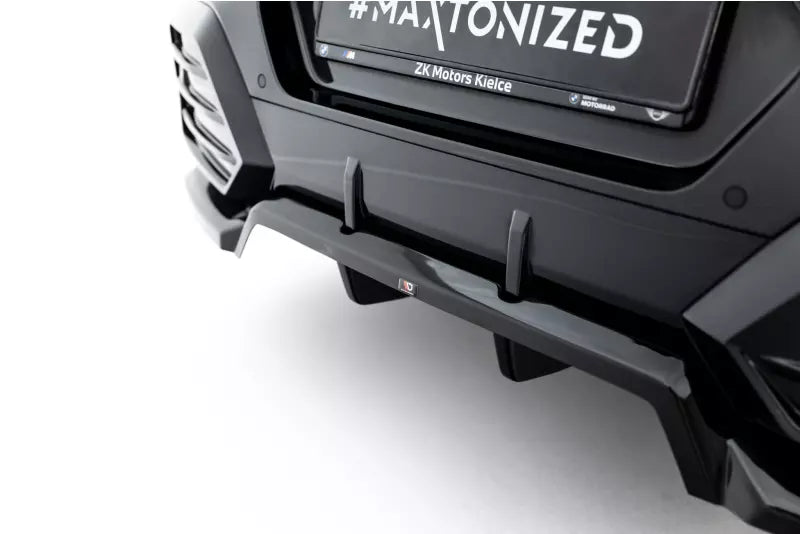 Maxton Design Heckdiffusor für BMW X2 M-Paket / iX2 U10 Hochglanz schwarz – Ansicht 3