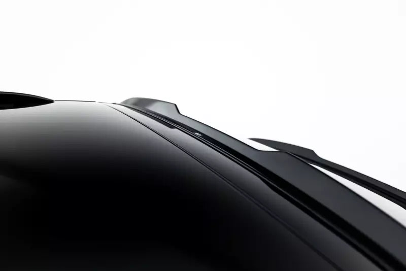 Maxton Design Heckspoiler Lippe V.1 für Porsche Macan EV Mk1 2024- Hochglanz schwarz – Ansicht 3