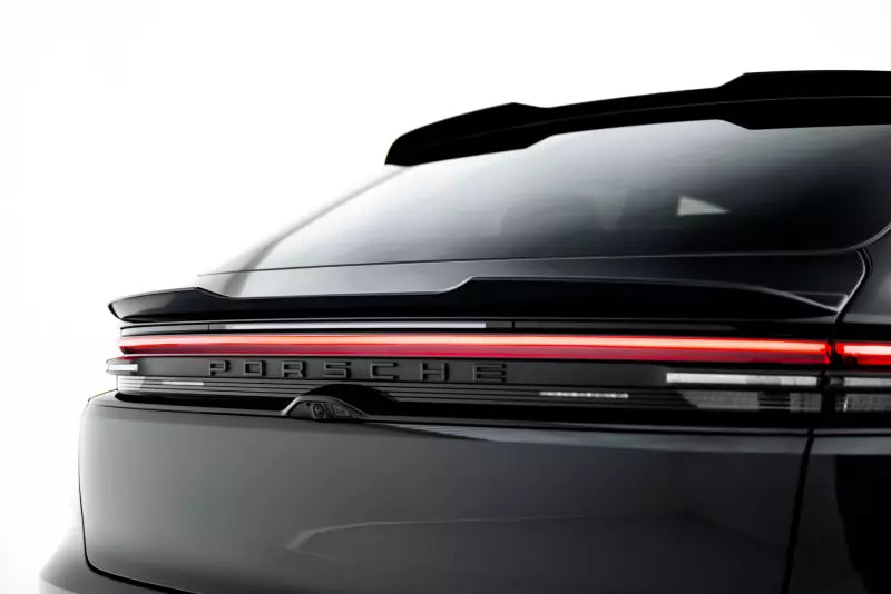 Maxton Design Heckspoiler Lippe V.2 für Porsche Macan EV Mk1 2024- Hochglanz schwarz – Ansicht 2