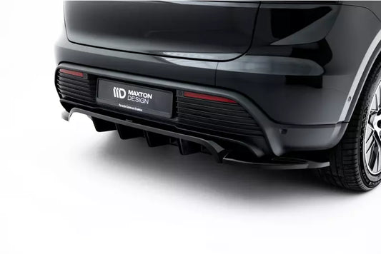 Maxton Design Heckdiffusor für Porsche Macan EV Mk1 2024-Hochglanz schwarz – Ansicht 1