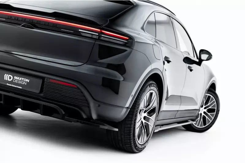 Maxton Design Heckdiffusor für Porsche Macan EV Mk1 2024-Hochglanz schwarz – Ansicht 2