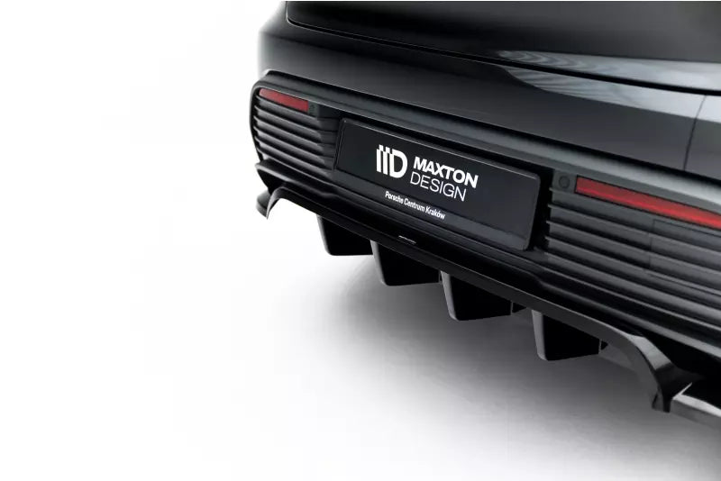 Maxton Design Heckdiffusor für Porsche Macan EV Mk1 2024-Hochglanz schwarz – Ansicht 3
