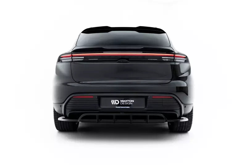 Maxton Design Heckdiffusor für Porsche Macan EV Mk1 2024-Hochglanz schwarz – Ansicht 4