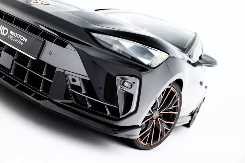 Maxton Design Frontlippe V.1 für Cupra Leon Mk1 Facelift schwarz Hochglanz – Ansicht 3