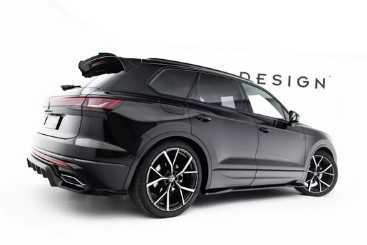 Maxton Design Seitenschweller (Paar) für VW Touareg R-line Mk3 Facelift Hochglanz schwarz – Ansicht 1