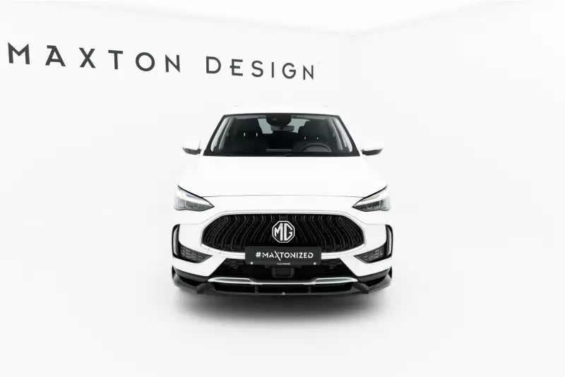 Maxton Design Frontlippe für MG HS Mk1 Facelift Hochglanz schwarz – Ansicht 2