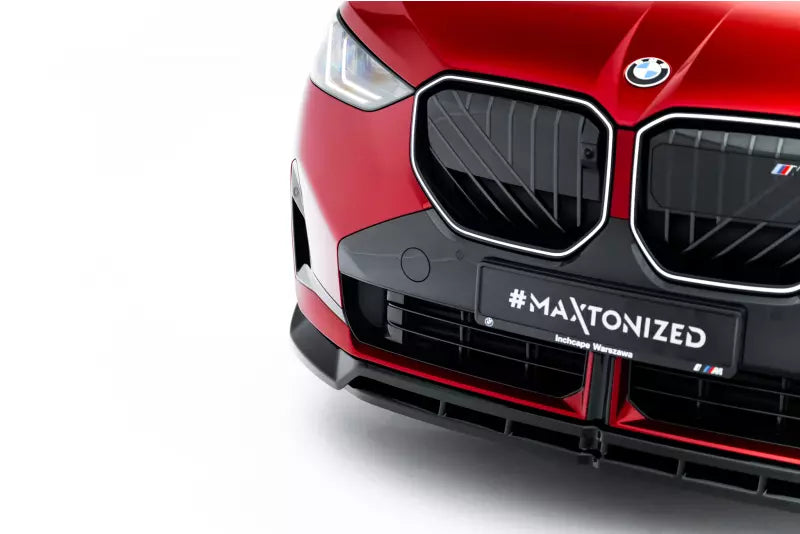 Maxton Design Frontlippe für BMW X3 M-Paket G45 Hochglanz schwarz – Ansicht 1